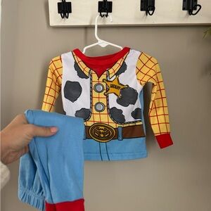 Disney Woody Pajama Set - Yellow, Red, Blue